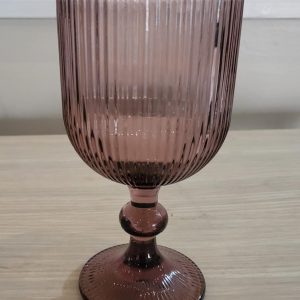 Diva Pink Wine Glass