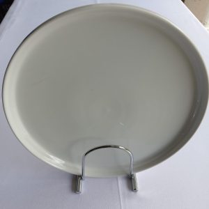Dinner Plate white rimmed