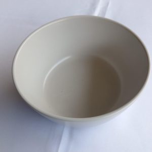 Cream White Bowl