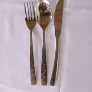 Modern Silver Cutlery Set