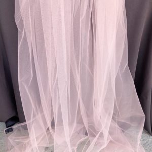 Blush tulle runner